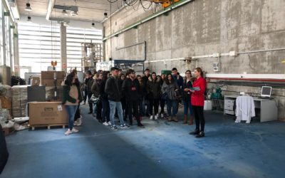 Students from University of Salamanca visit the demonstration plant