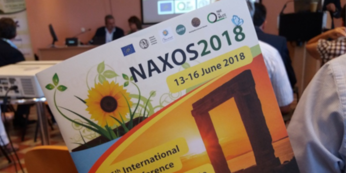 LIFE ALGAECAN se predstavi na dogodku NAXOS 2018 na temo trajnostnega razvnanja z odpadki